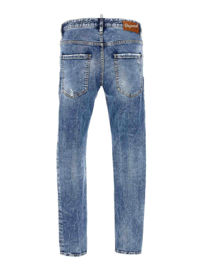 Shop Dsquared2 Jeans In Light Blue