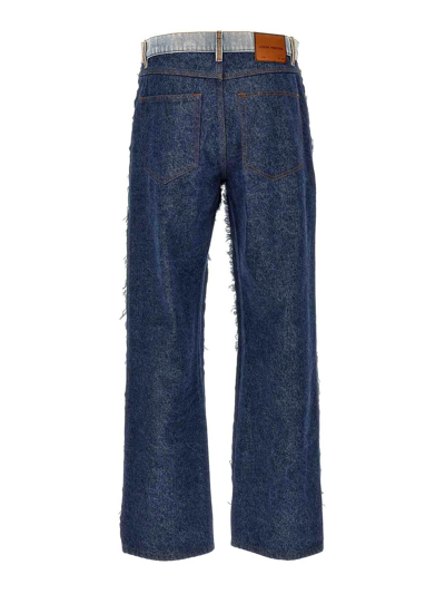 Shop Heron Preston Jeans Boot-cut - Azul Claro