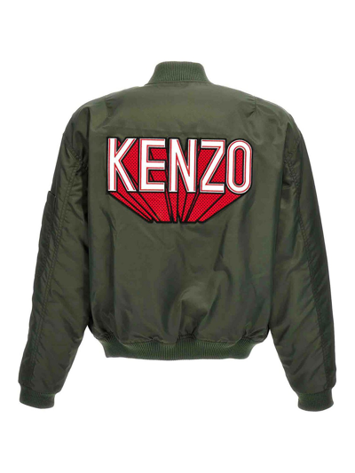 Shop Kenzo Blazer - Verde