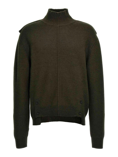 Shop A-cold-wall* Utility Sweater In Green