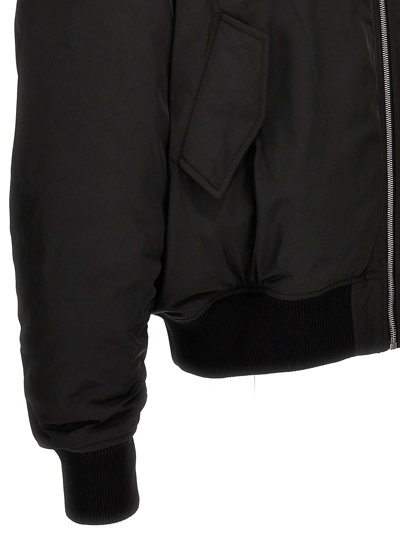 Studio Nylon Bomber Jacket In Negro