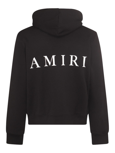 Shop Amiri Black Cotton Ma Logo Sweatshirt
