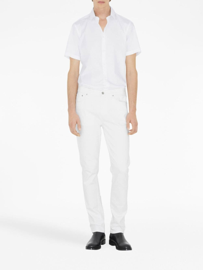 Shop Burberry Camisa - Blanco In White