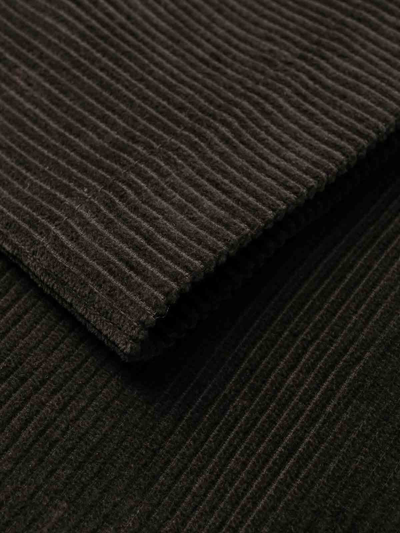 Thom Browne Brown Wide Leg Pant In Dark Brown