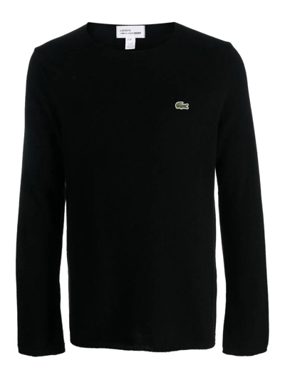 Shop Comme Des Garçons Long-sleeve T-shirt In Black