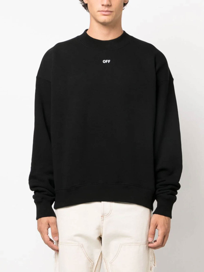 Off-white Dotted Arrow Diagonal Skate Sweatshirt In Multi
