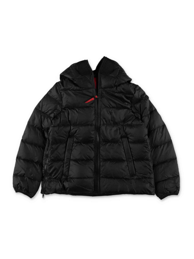 Shop Ai Riders On The Storm Black Boy Jacket In Negro