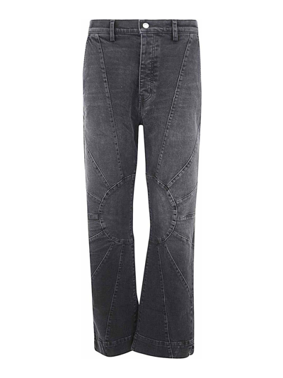 Shop Nahmias Jeans Boot-cut - Gris In Grey