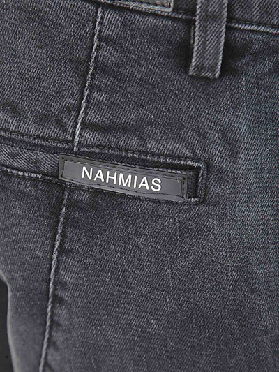 Shop Nahmias Jeans Boot-cut - Gris In Grey