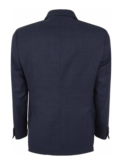 Shop Sartoria Latorre Two Buttons Suit In Azul