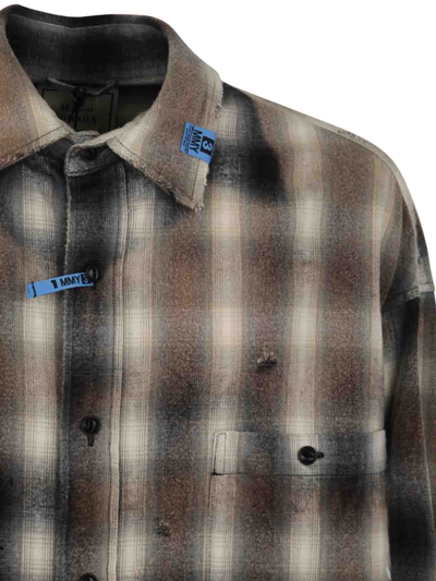 Shop Miharayasuhiro Vintage-like Check Shirts In Negro
