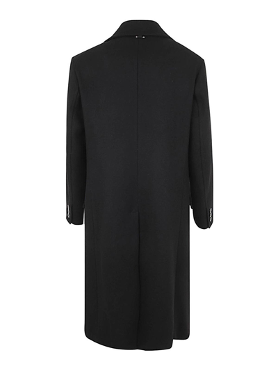 Shop Neil Barrett Long Coat In Black