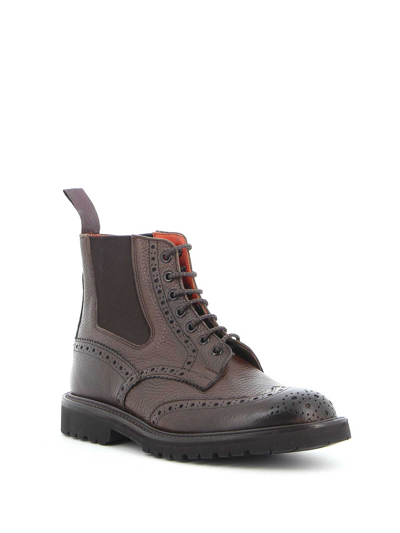 Shop Tricker's Ankle Boot In Brown