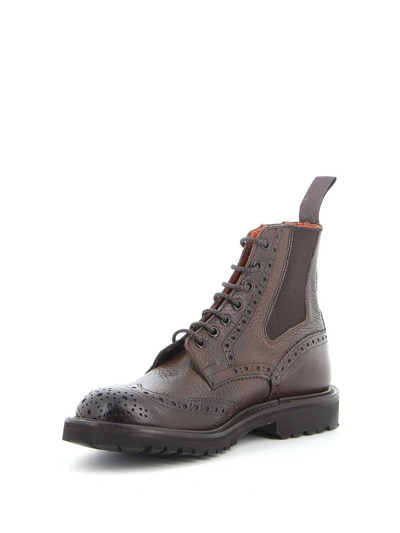 Shop Tricker's Ankle Boot In Brown
