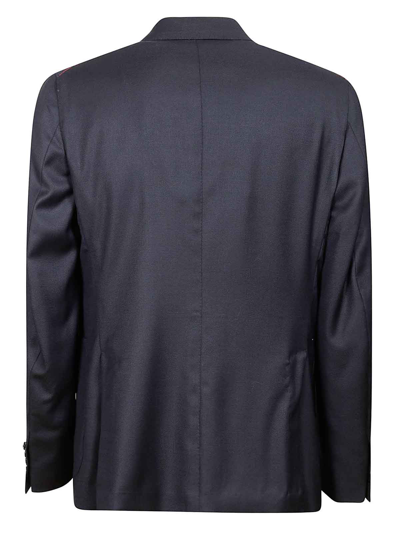 Isaia Jacket In Blue