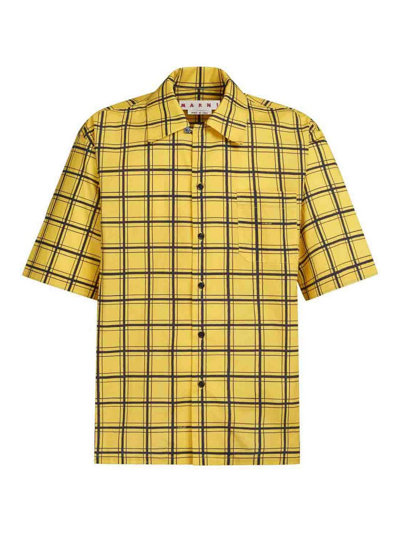 Shop Marni Camisa - Amarillo In Yellow