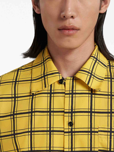 Shop Marni Camisa - Amarillo In Yellow