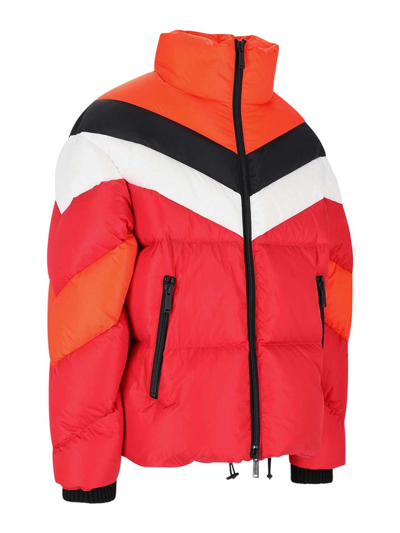 Shop Dsquared2 Padded Down Jacket In Red