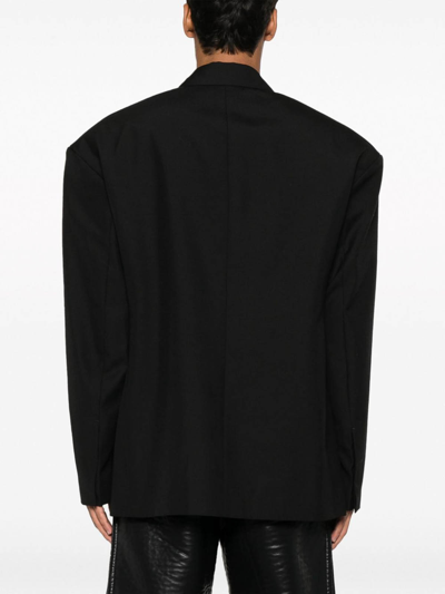 Shop 032c Wool Suit Jacket In Black