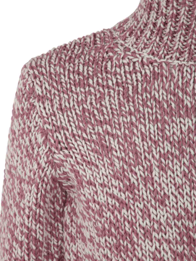 Shop Dries Van Noten Memphis 7707 Sweater In Pink