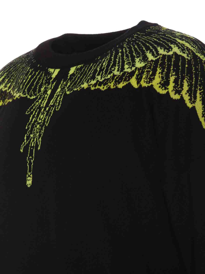 Shop Marcelo Burlon County Of Milan Icon Wings Sweater In Black