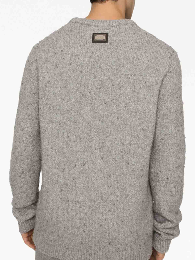 Shop Dolce & Gabbana Sweater In Gris