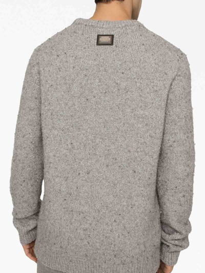 Dolce & Gabbana Sweater In Gris