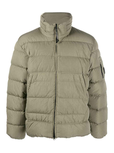 Shop C.p. Company `eco-chrome R` Padded Jacket In Light Green