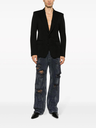 Shop Dolce & Gabbana Blazer In Negro