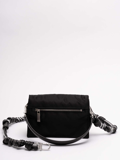 Shop Off-white `soft Jitney 14` Shoulder Bag In Black