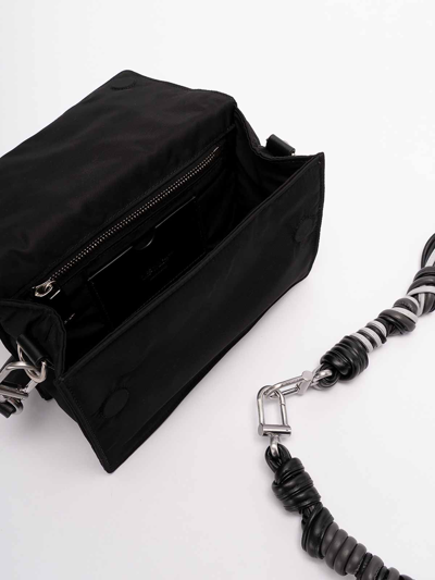 Shop Off-white `soft Jitney 14` Shoulder Bag In Black