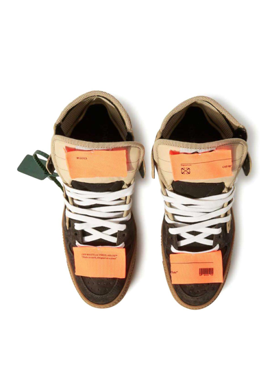 Shop Off-white Beige Dark Grey Off-court Sneakers