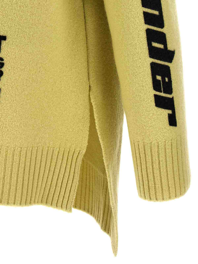Jil Sander Runway Presentation Crewneck Sweater In Yellow