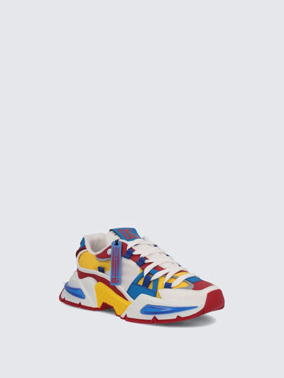 Shop Dolce & Gabbana Airmaster Sneakers In Multicolour