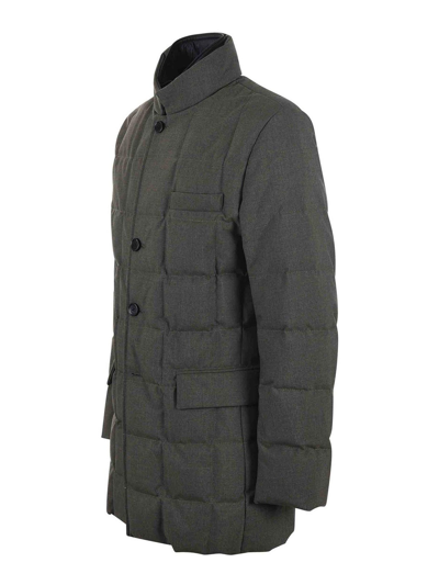 Fay Down Jacket In Green