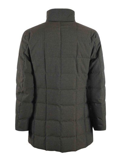 Fay Down Jacket In Green