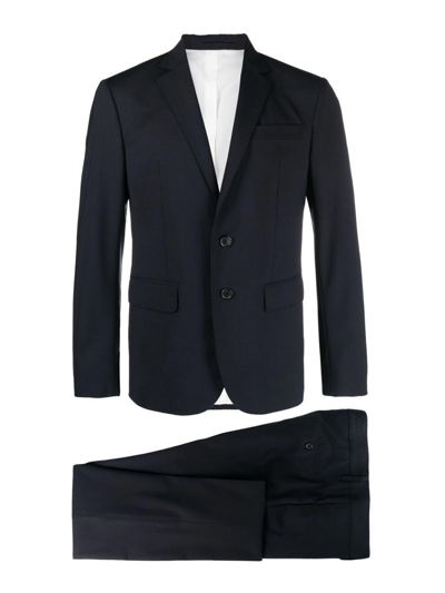 Shop Dsquared2 Suit In Azul Oscuro