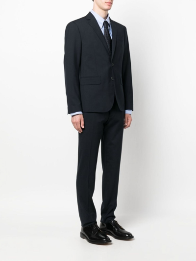 Shop Dsquared2 Suit In Azul Oscuro