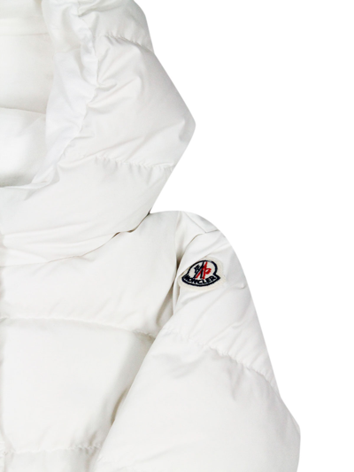 Moncler Genius White Padded Jacket In Blanco