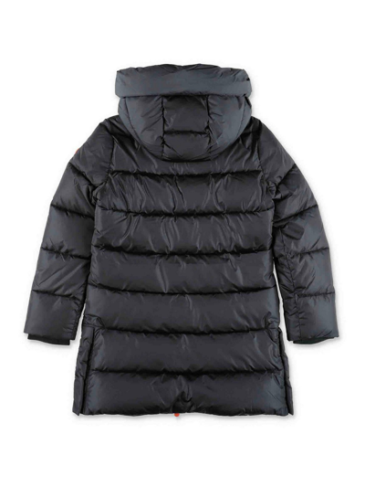 Shop Save The Duck Girl Padded Jacket In Negro