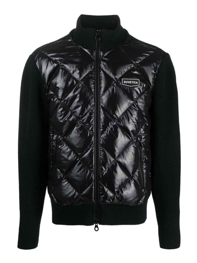 Shop Duvetica `cedegolo` Quilted Jacket In Black