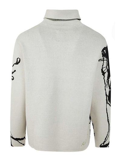 Shop Kidsuper Sweater In White
