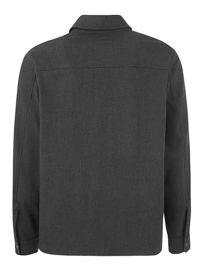 Shop Aspesi Camisa - Gris In Grey
