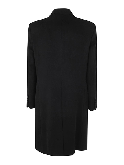 Shop Sartoria Brizzi Coat In Black