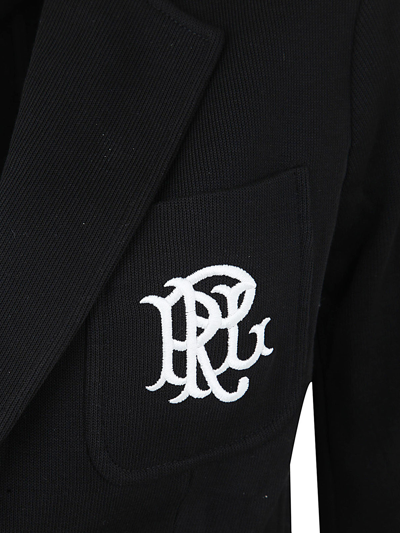 Shop Polo Ralph Lauren One Button Active Blazer In Black