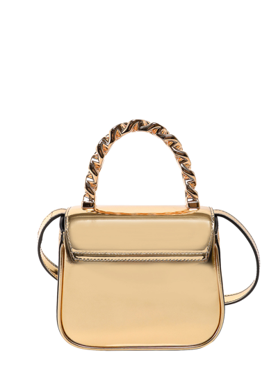 Shop Versace Bolsa De Hombro - Dorado In Gold