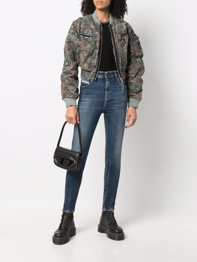 Shop Diesel Bolsa De Hombro - Negro In Black