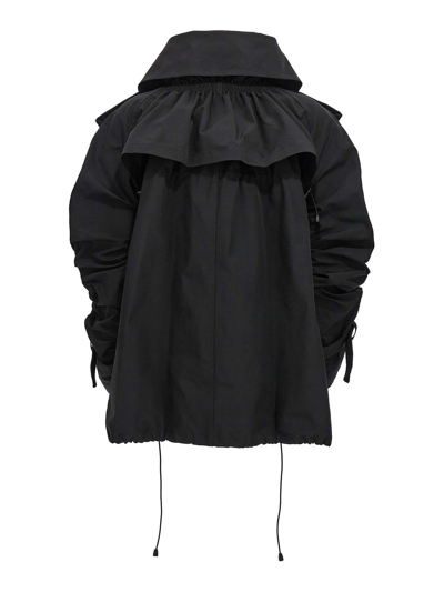 Shop Junya Watanabe Abrigo Corto - Negro In Black