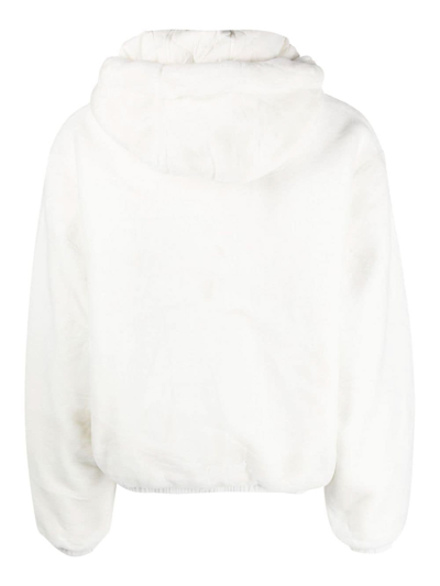 Shop Moose Knuckles Eaton Bunny Reversible Jacket In White