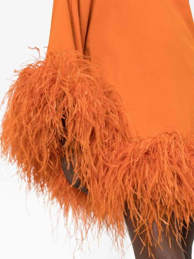 Shop Taller Marmo Vestido Corto - Naranja In Orange